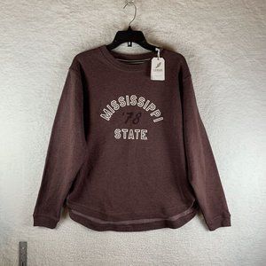 League 91 Sweatshirt Women's Medium Cotton Mississippi State‎ 8179